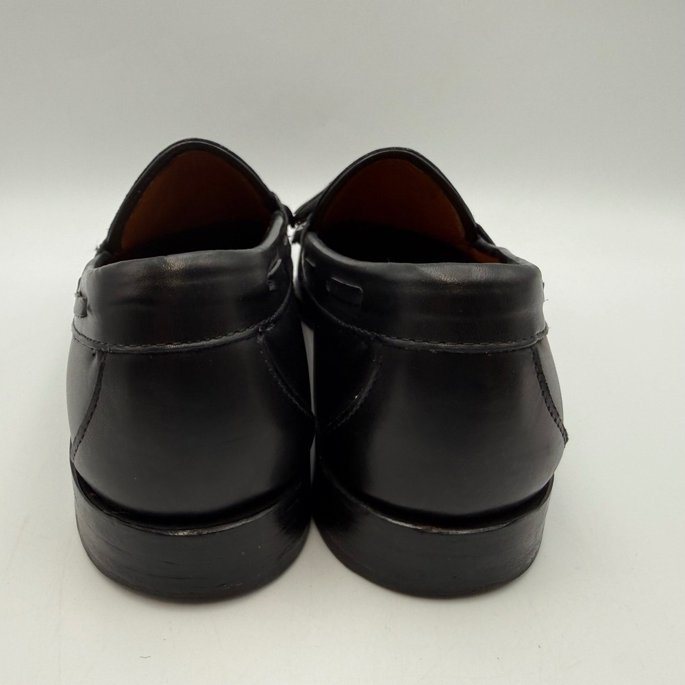 Allen Edmonds Lowry Hill Black Leather Kiltie Tassel Loafers Mens 9.5 D 31420 - Picture 5 of 7